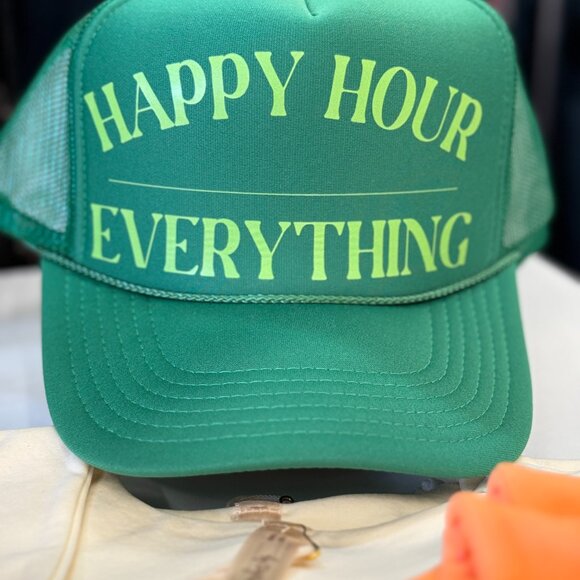 Happy Hour Everything Trucker Hat - Picture 2 of 2